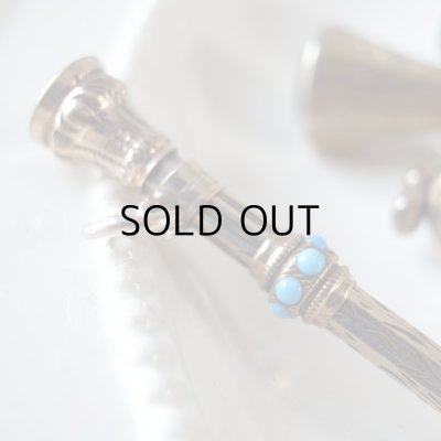 画像4: アンティークペンシル  ターコイズ