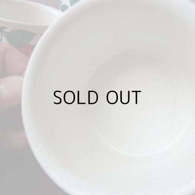 カップの内側。