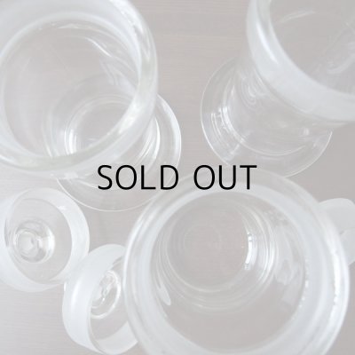 画像8:  理科室のガラス瓶 3個セット  アンティーク