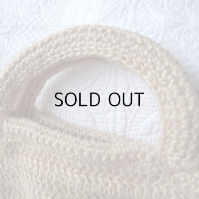 画像3: 麻ひもバッグ  生成り×黒  ハンドメイド