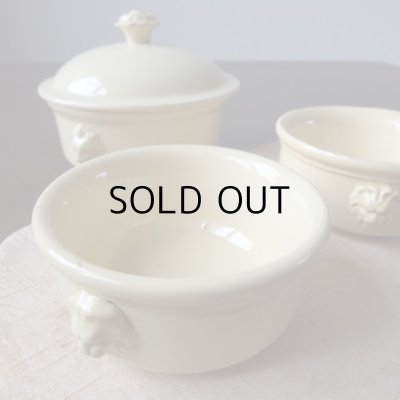 画像10: サルグミンヌのパテポット 3点セット  アンティーク