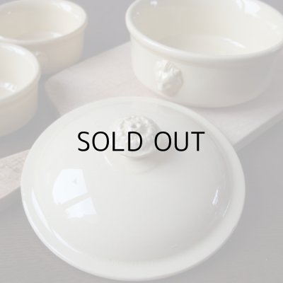 画像4: サルグミンヌのパテポット 3点セット  アンティーク