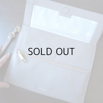 画像4: モダル（MODALU）のクラッチバッグ MINK色  新品未使用