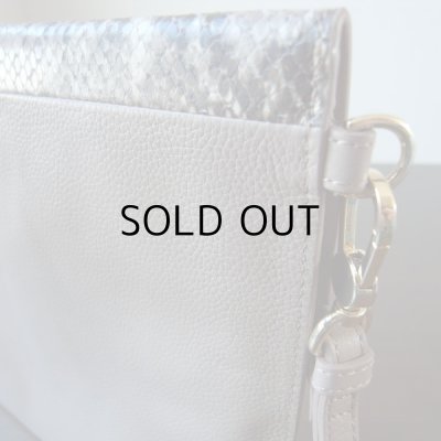 画像7: モダル（MODALU）のクラッチバッグ MINK色  新品未使用