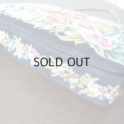 画像3: スクエアプチポワンバッグ  アンティーク