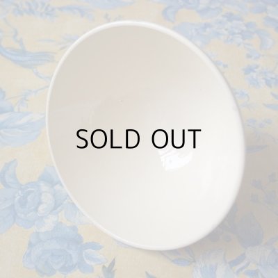 画像5: 手描きのお花の小さいカフェオレボウル  アンティーク