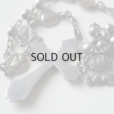 画像4: 装飾が素晴らしい、シルバーのロザリオ アンティーク