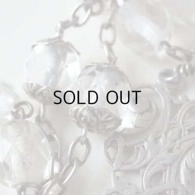 画像9: クリアビーズのロザリオ アンティーク