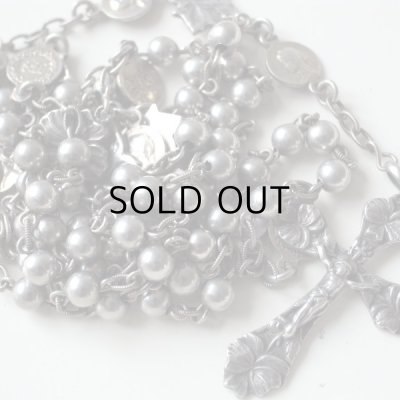 画像10: 装飾が素晴らしい、シルバーのロザリオ アンティーク