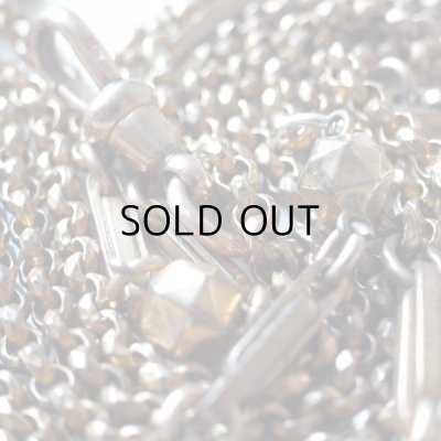 画像7: スクエア&カットされたボールのマフチェーン  アンティーク