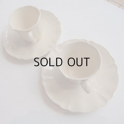 画像5: サルグミンヌ  コーヒカップ&ソーサー2客セット  アンティーク