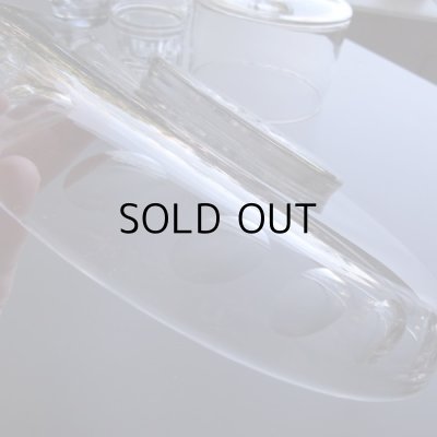 画像8: 大正ガラス 大皿と小皿 2枚組  アンティーク