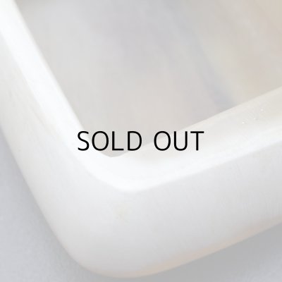 画像5: 18世紀のタバコの葉入れ   水牛の角  アンティーク