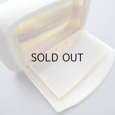 画像9: 18世紀のタバコの葉入れ   水牛の角  アンティーク