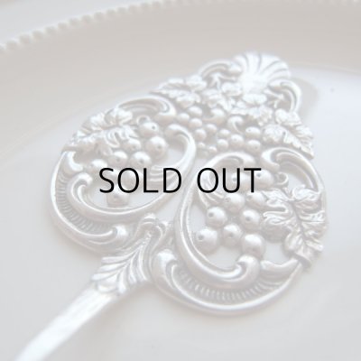 画像3: アンティーク ケーキサーバー  葡萄