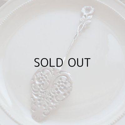 画像9: アンティーク ケーキサーバー  葡萄