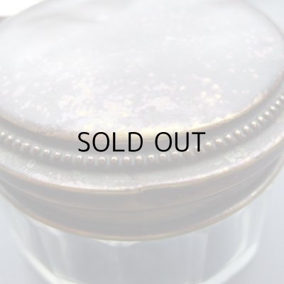 画像11: ガラスのクリームポット2個セット  アンティーク