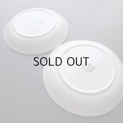 画像6: クレイユモントロー  すずらんの小皿2枚セット  アンティーク