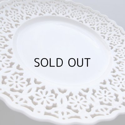 画像10: レア！レースのお皿  アンティーク