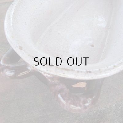 画像7: キュノワールのテリーヌポット  フタなし  アンティーク