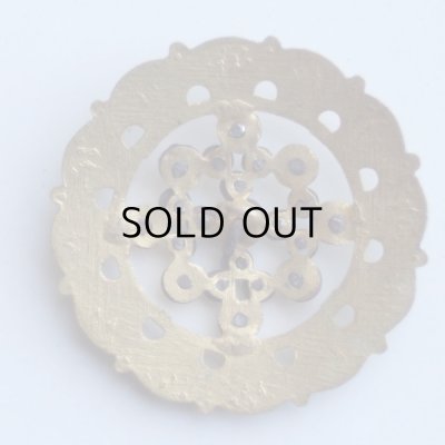 画像7: アンティークエナメルボタン『エナメル×カットスティール』