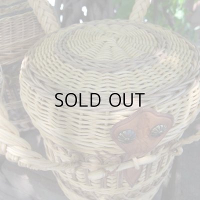 画像5: レア！小ぶりなパニエ リュスティック  未使用タグ付き