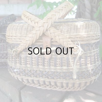 画像3: ベージュ系のパニエ リュスティック  未使用タグ付き