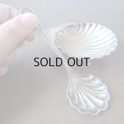 画像3: シルバー シェル型 ジャムスプーン  アンティーク