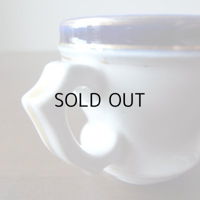 画像6: 紺と金彩のブリュロ  アンティーク