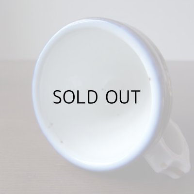 画像8: 紺と金彩のブリュロ  アンティーク