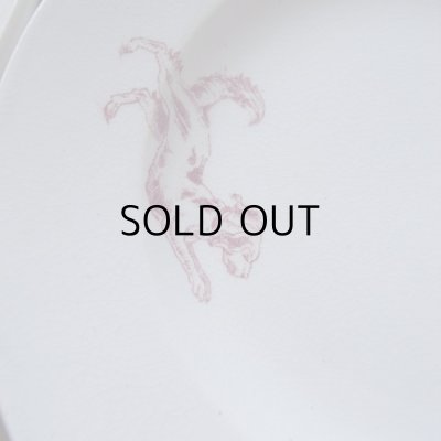 画像3: フランスアンティーク  おままごとの平皿3枚セット