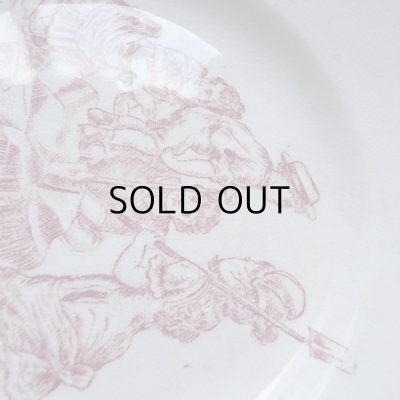 画像6: フランスアンティーク  おままごとの平皿3枚セット