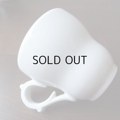 画像9: 白いコーヒーカップ  フランスアンティーク