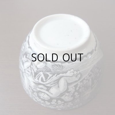 画像9: ぶどう狩りの天使たちのプチボウル  アンティーク