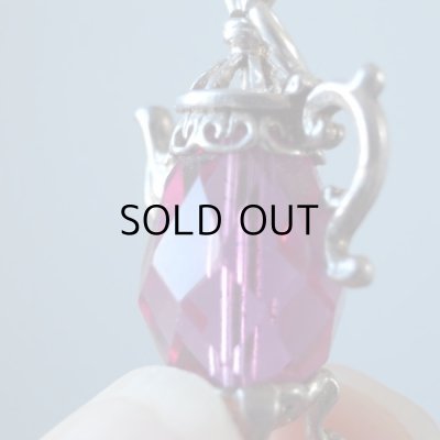 画像7: シルバーチャーム  お茶にしましょうピンクのポット  アンティーク