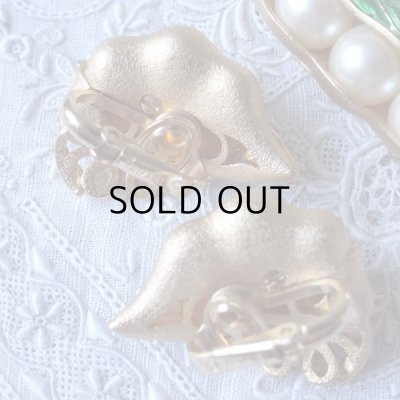 画像16: トリファリ  えんどう豆のブローチとイヤリングのセット  アンティーク