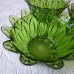 画像2: 緑のひまわりの小鉢 3個セット  未使用 (2)