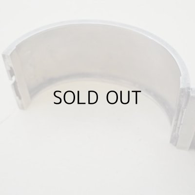 画像10: 幅広シルバーバングル  アンティーク