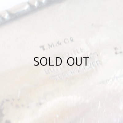 メーカー名、シルバーの刻印