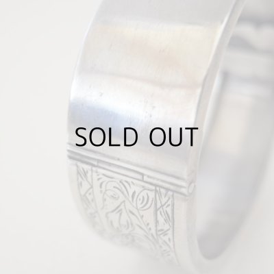 画像6: 19世紀のシルバーバングル  アンティーク