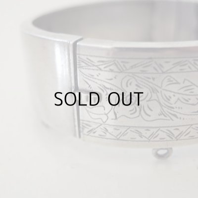 画像8: 19世紀のシルバーバングル  アンティーク