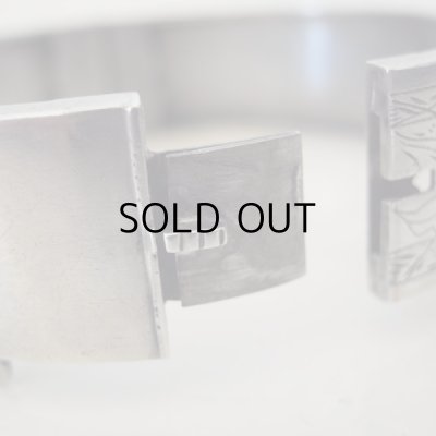 画像10: 19世紀のシルバーバングル  アンティーク