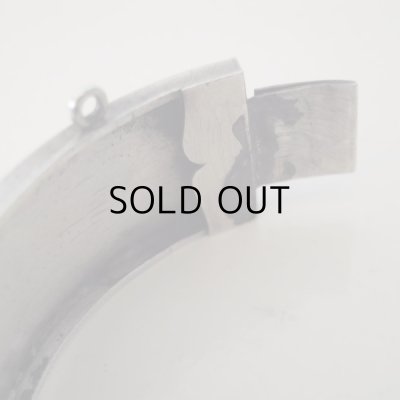 画像14: 19世紀のシルバーバングル  アンティーク