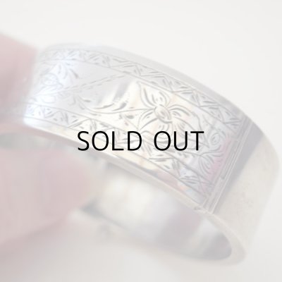 画像16: 19世紀のシルバーバングル  アンティーク