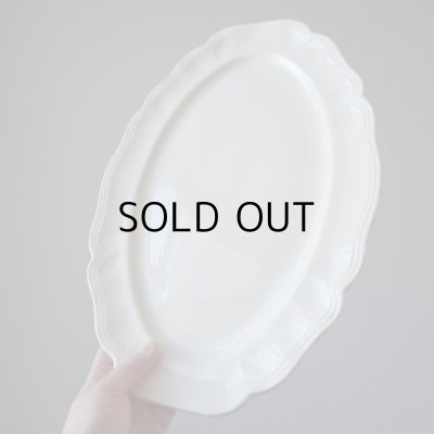 画像6: サルグミンヌ  ちょっと大きめオーバル皿　アンティーク