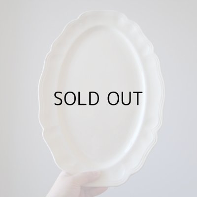 画像7: サルグミンヌ  ちょっと大きめオーバル皿　アンティーク