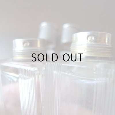 画像11: ガラスの香水瓶2個セット  フランスアンティーク