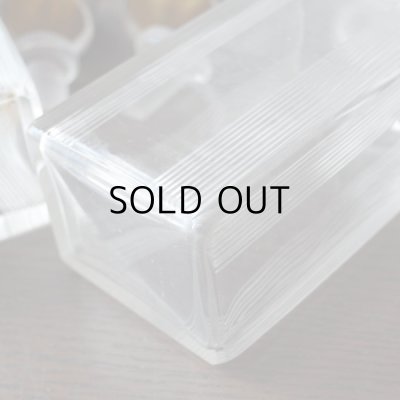 画像16: ガラスの香水瓶2個セット  フランスアンティーク