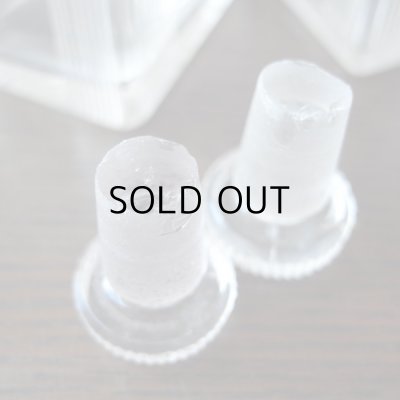 画像18: ガラスの香水瓶2個セット  フランスアンティーク