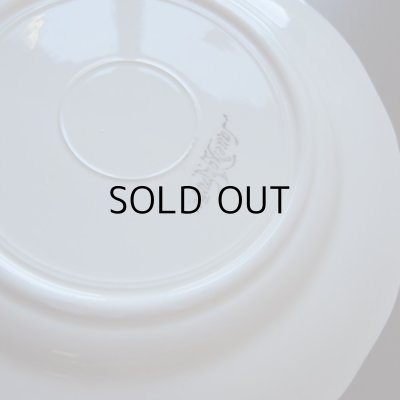 画像11: 花リムデザート皿2枚組  サルグミンヌ  フランスアンティーク